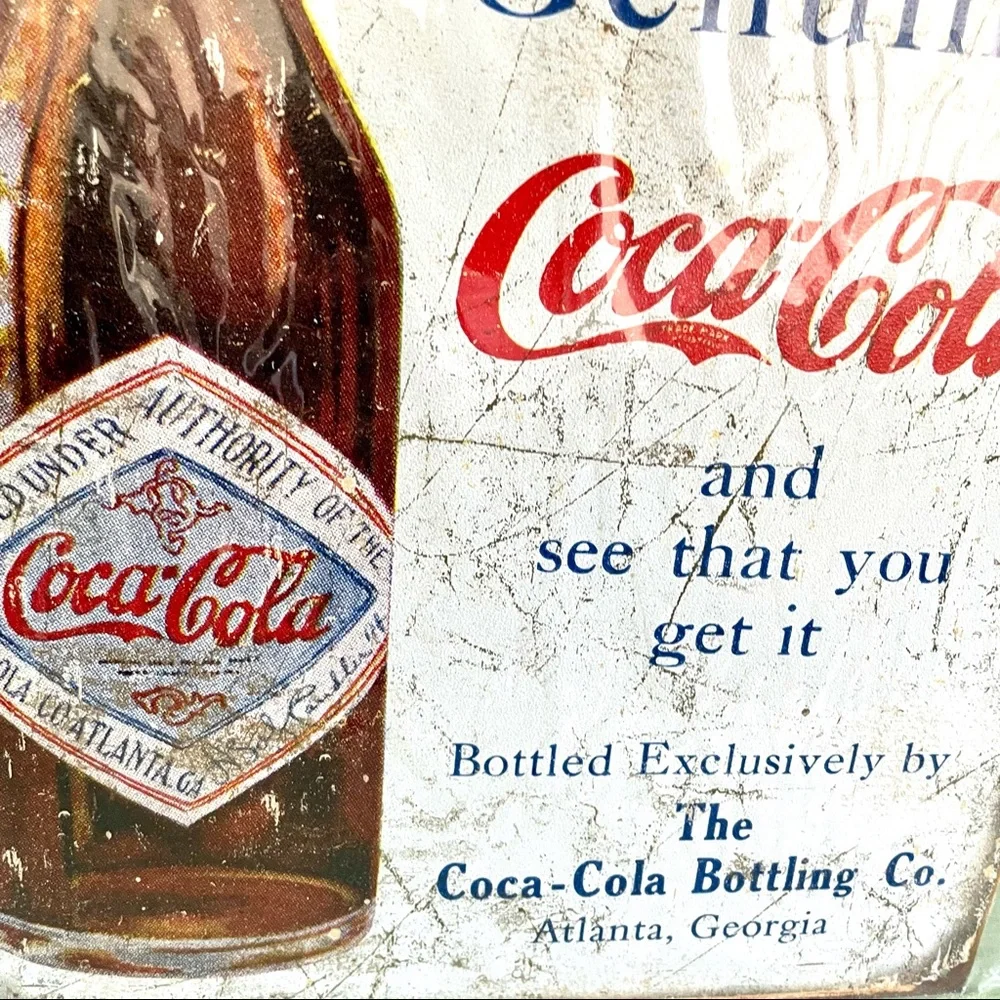 NEW Coca Cola Metal Sign